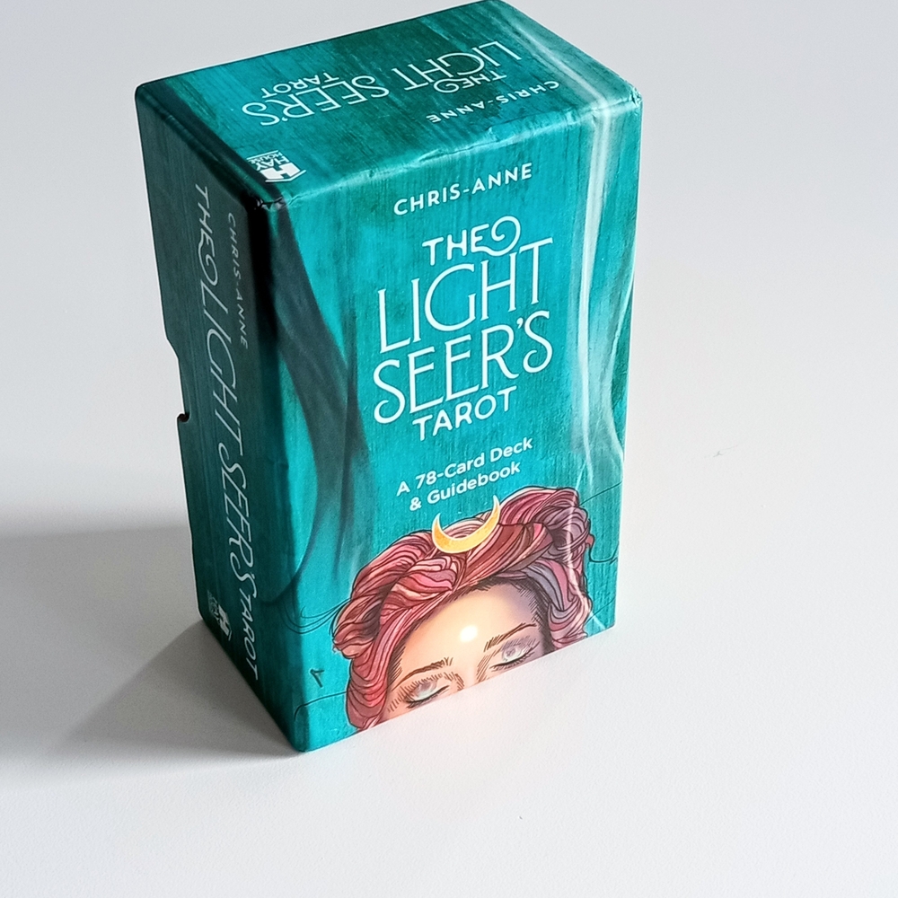 🔮 The Light Seer's Tarot deck 78-card Deck Guidebook Chris Anne ✨ New In Box